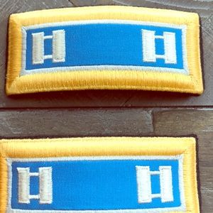 US Army Dress Blue Shoulder Rank (MI Corps)